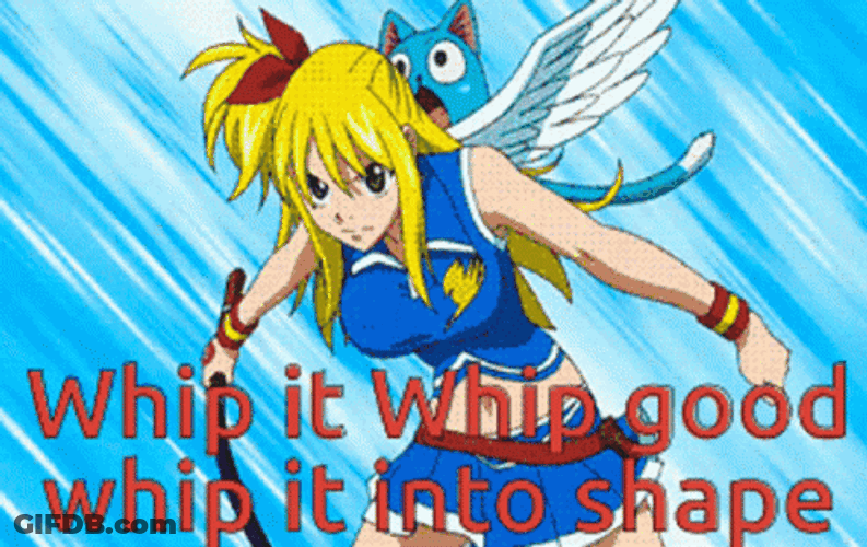 Cracking The Whip Lucy Heartfilia GIF