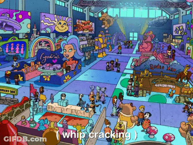 Cracking The Whip Workplace Nicksplat GIF