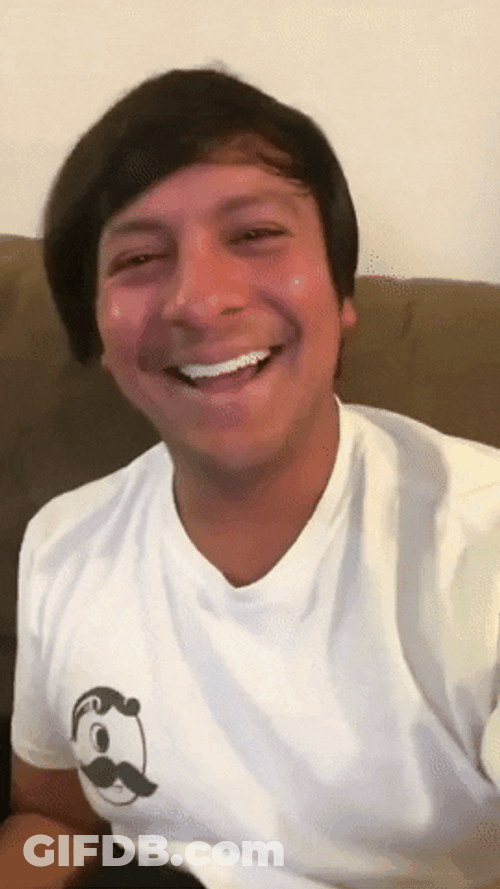 Cracking Up Laugh Cry GIF