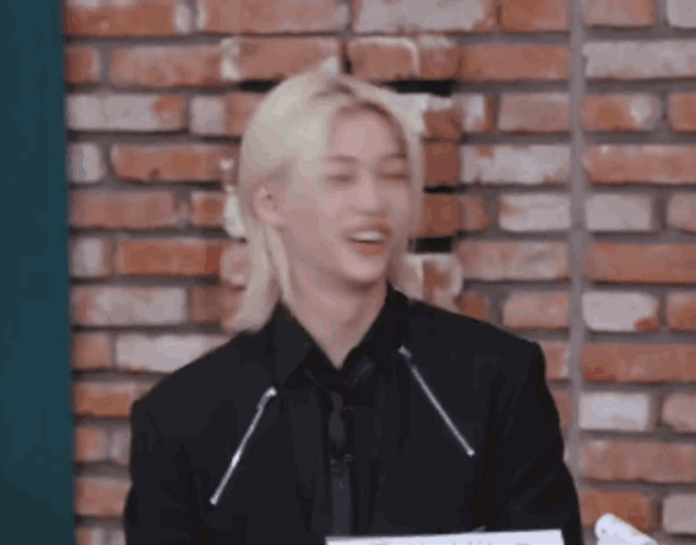 Cracking Up Stray Kids Felix GIF