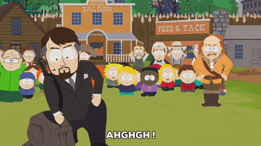 Craig Tucker Being An Audience To Someone Fighting GIF