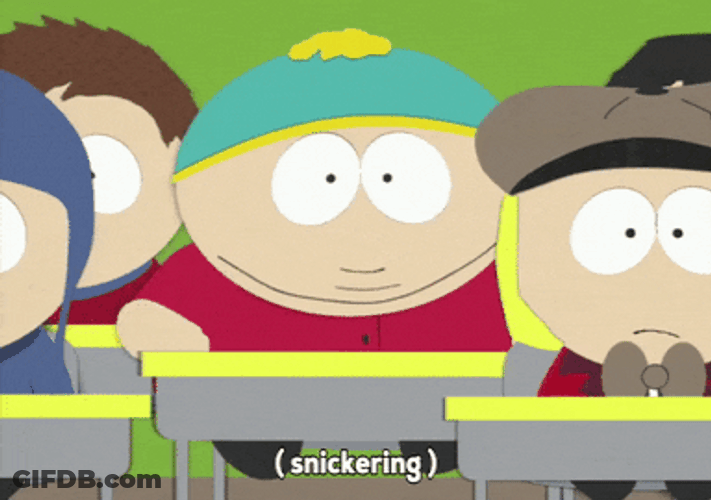 Craig Tucker Snickering Dying Laughing GIF