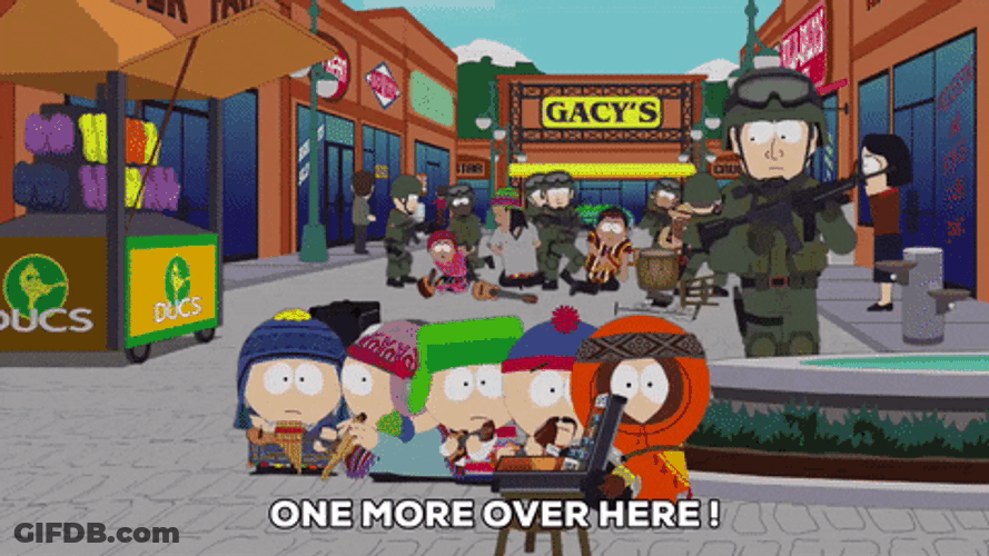 Craig Tucker Soldiers Come Over Here GIF