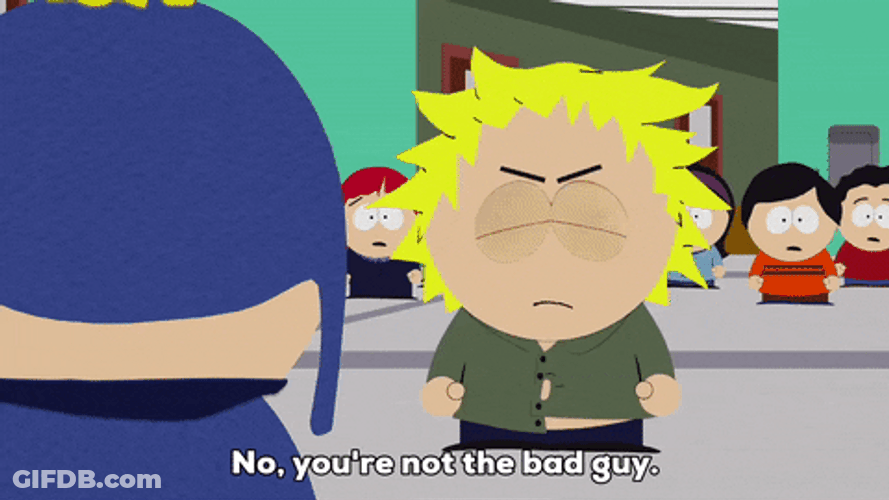 Craig Tucker Tweek Tweak You're Never Bad Guy GIF