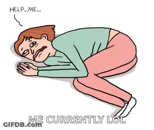 Cramp Man Working My Uterus GIF
