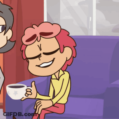 Cranksy On Green And Blue Background GIF