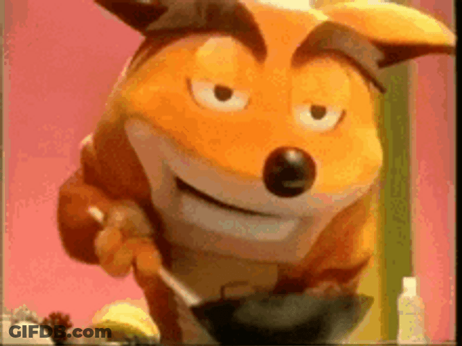 Crash Bandicoot Cooking Like Chef GIF