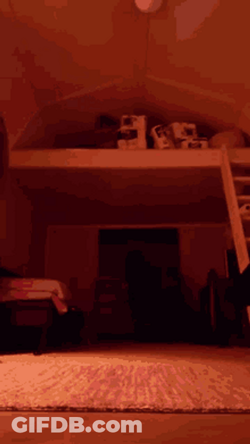 Crawling Child Creepy Jump Scare GIF
