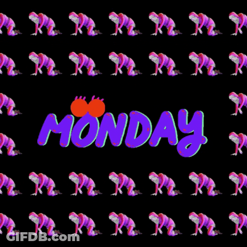 Crawling Towards New Week GIF
