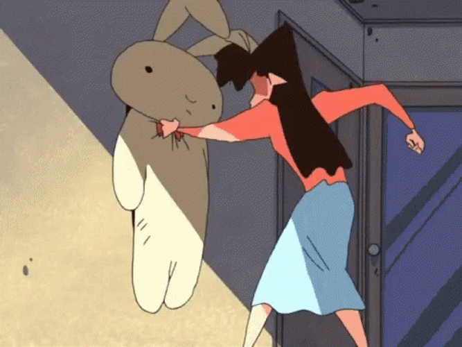 Crayon Shin Chan Mad Ai Suotome GIF