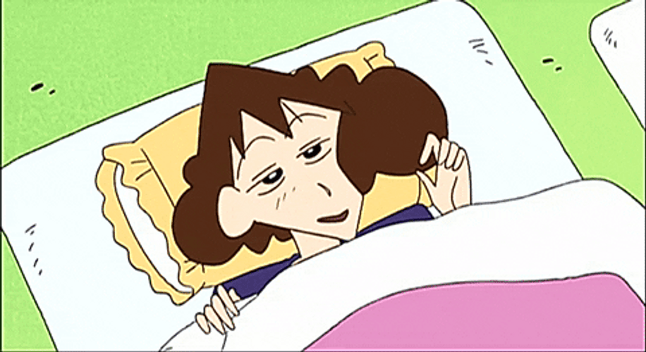 Crayon Shin Chan Misae Nohara Shocked Face GIF