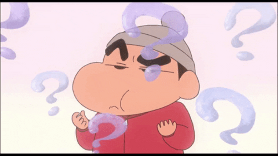Crayon Shin Chan Shinnosuke Nohara Questioning GIF