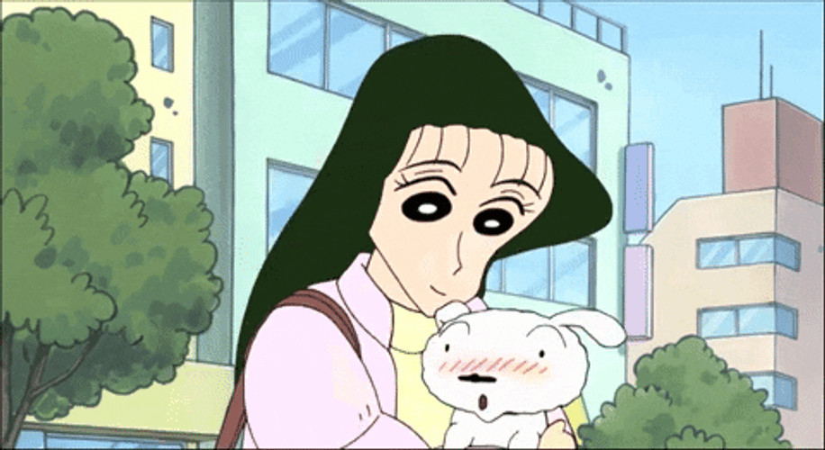 Crayon Shin Chan Shiro Dog GIF