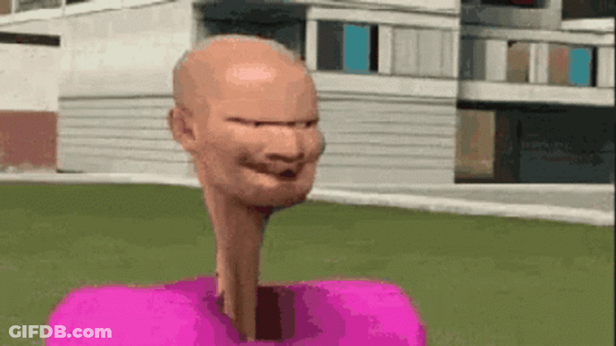 Crazy Animations Looks Uncomfortable GIF