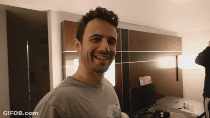 Crazy Birthday Celebrant Getting Wild GIF