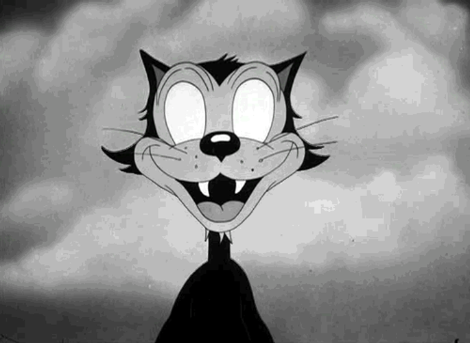Crazy Cat Rolling Eyes Animation GIF