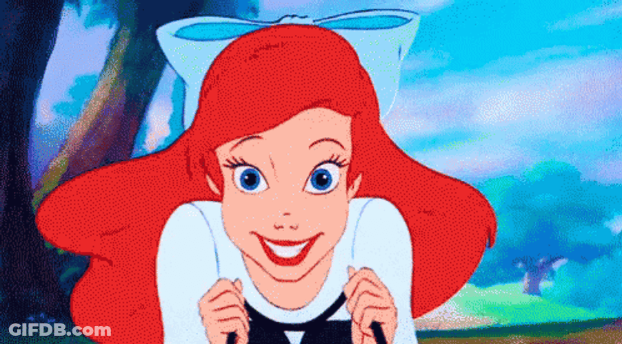 Crazy Driver Ariel The Little Mermaid GIF