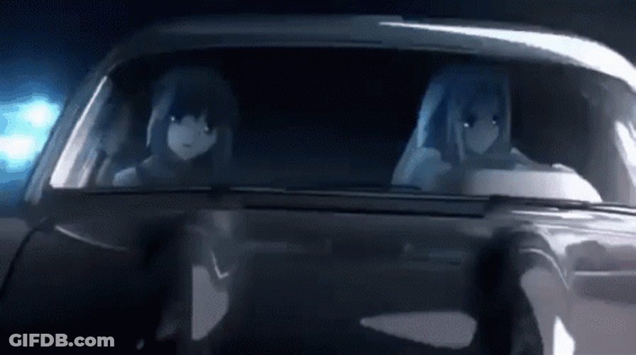 Crazy Driver From Fate Zero Anime GIF