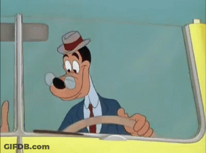 Crazy Driver Goofy Motor Mania GIF