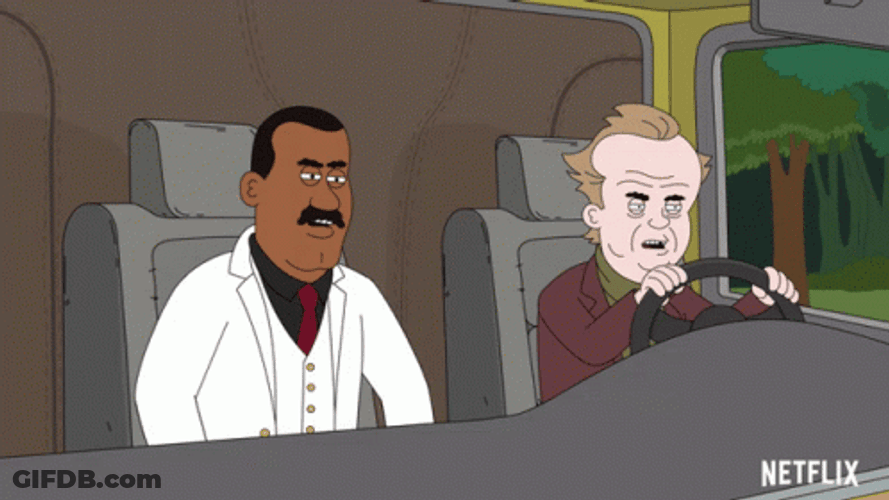 Crazy Driver Paradise PD Gerald Fitzgerald Thester Carbomb GIF