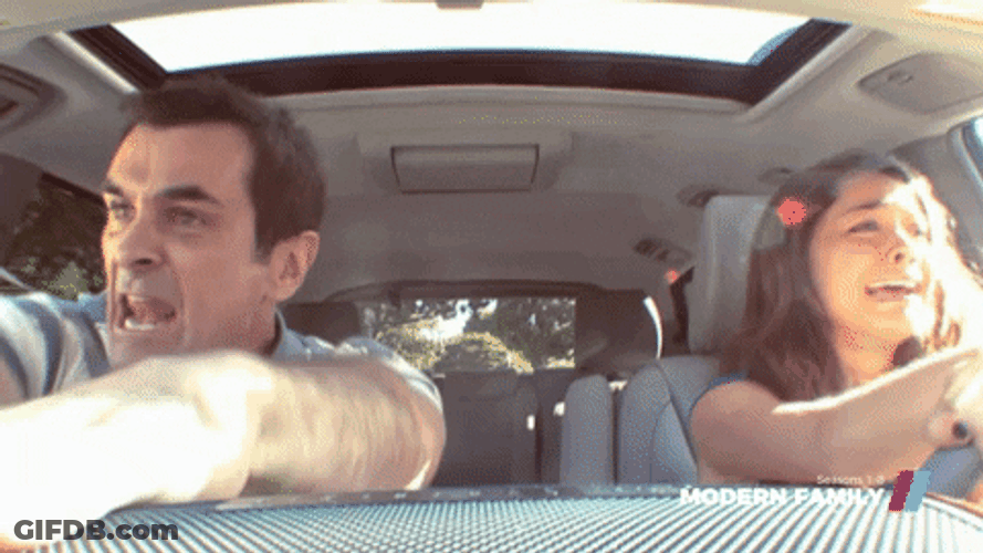 Crazy Driver GIF