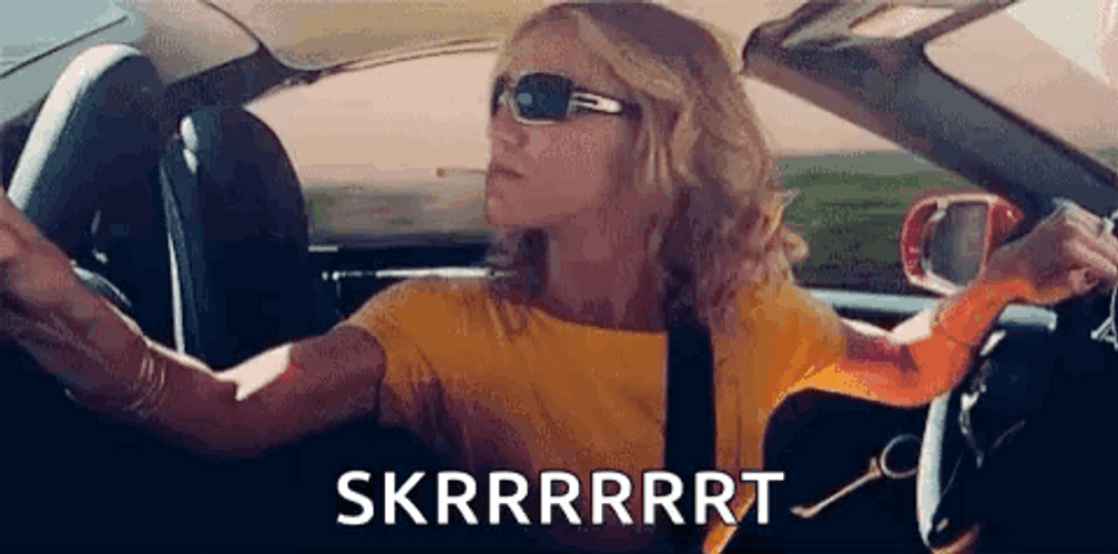 Crazy Driving On Reverse GIF