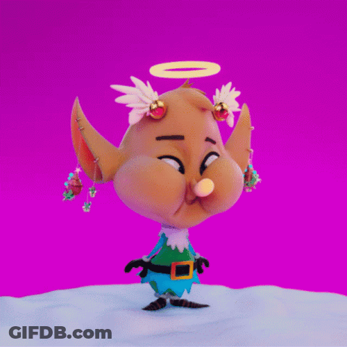 Crazy Elf Animation GIF