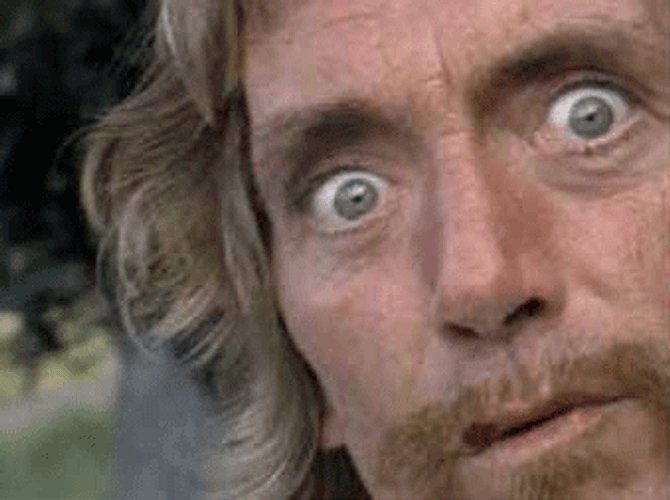 Crazy Eyes Shocked Guy GIF