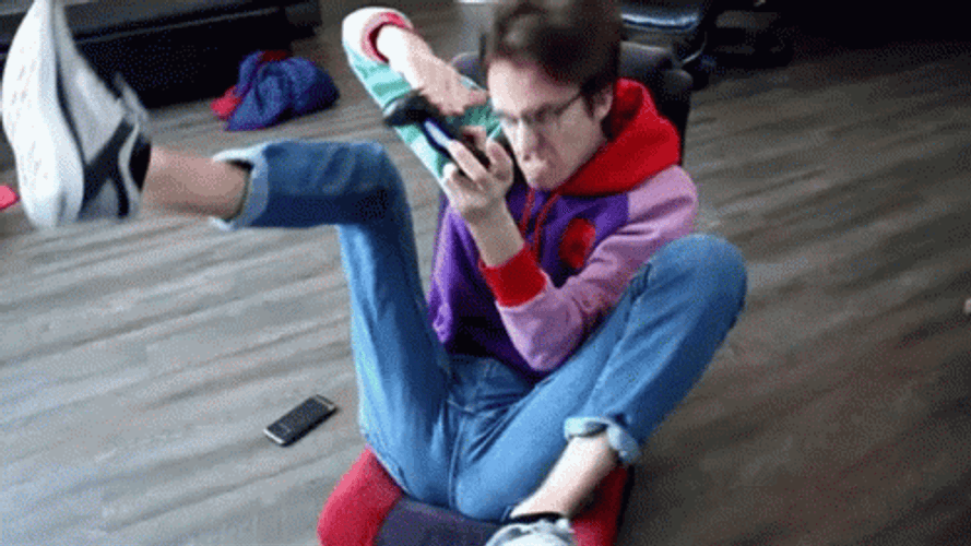 Crazy Gaming Rage GIF