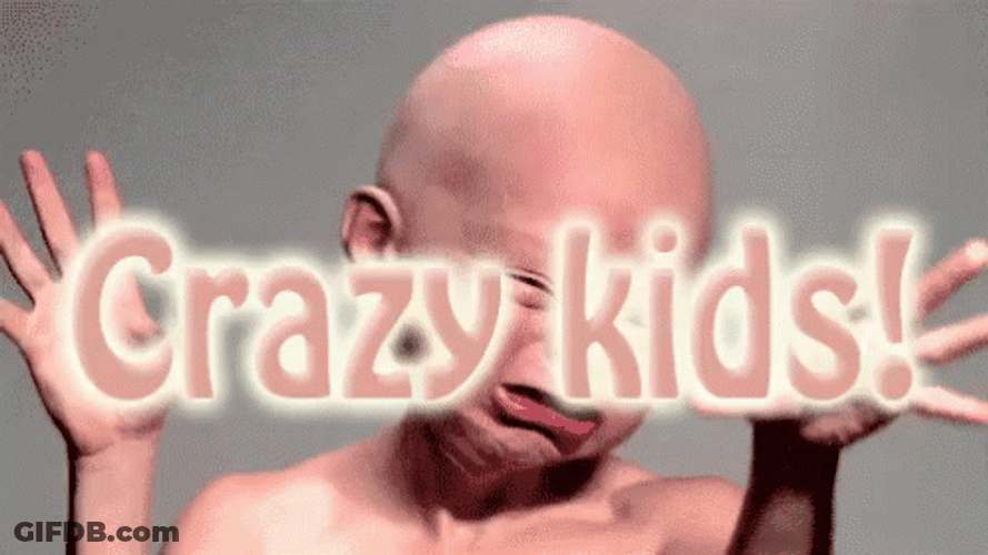 Crazy Kids Child Looking Sad GIF