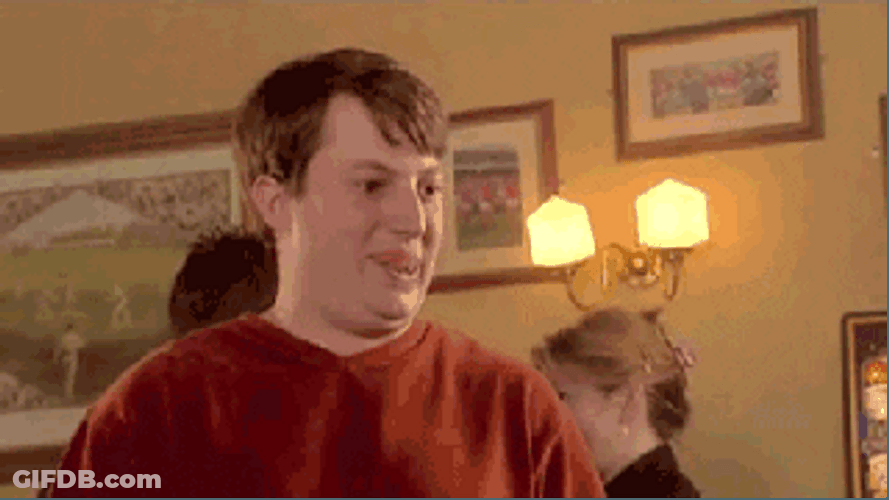 Crazy Laugh Cuckoo Nutty Guy GIF