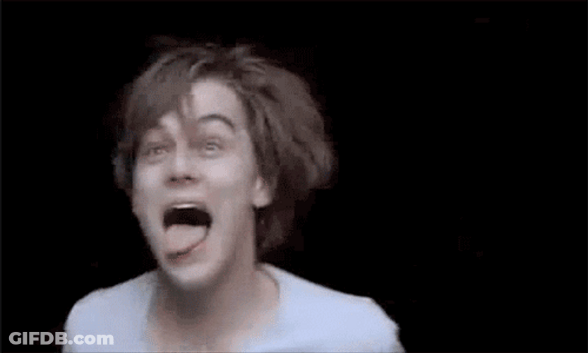 Crazy Laugh Leonardo Dicaprio GIF