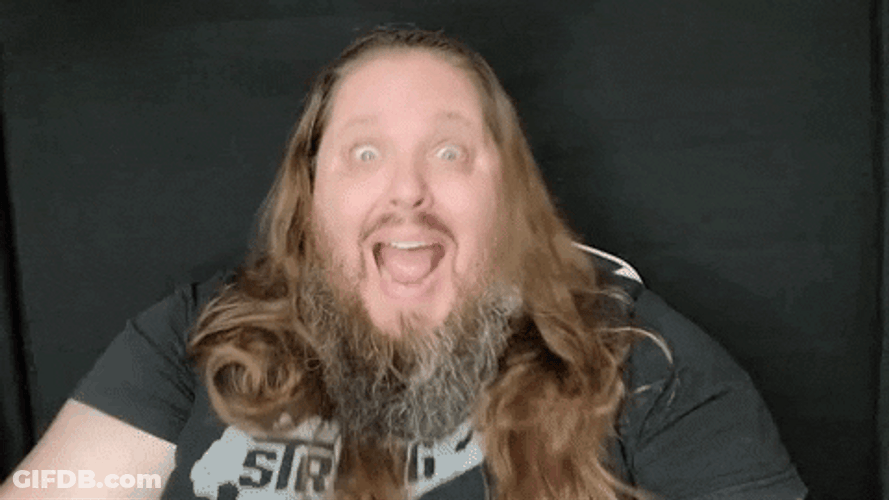 Crazy Laugh Matt Podcast GIF