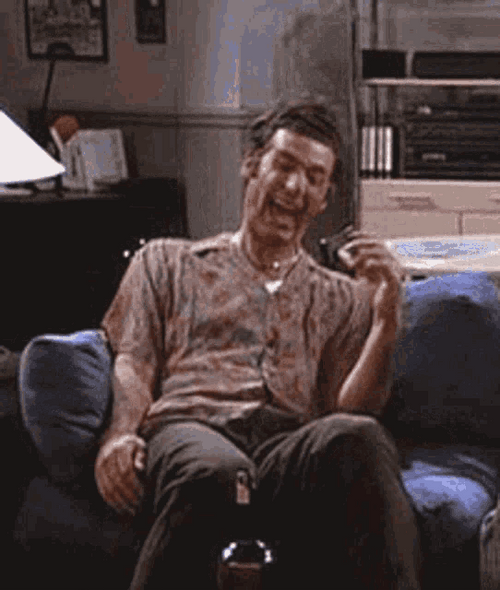 Crazy Laughing Hysterically GIF