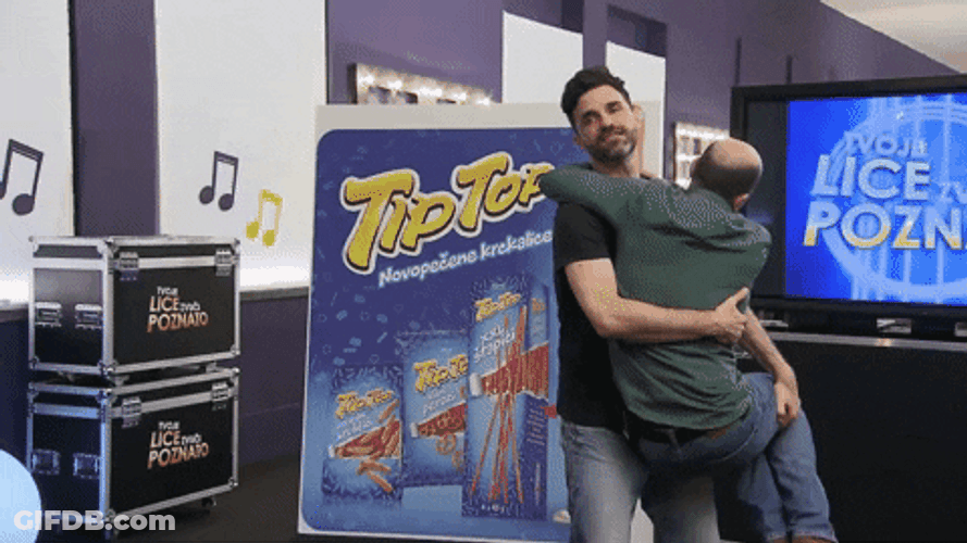 Crazy Men Tandem Dance GIF