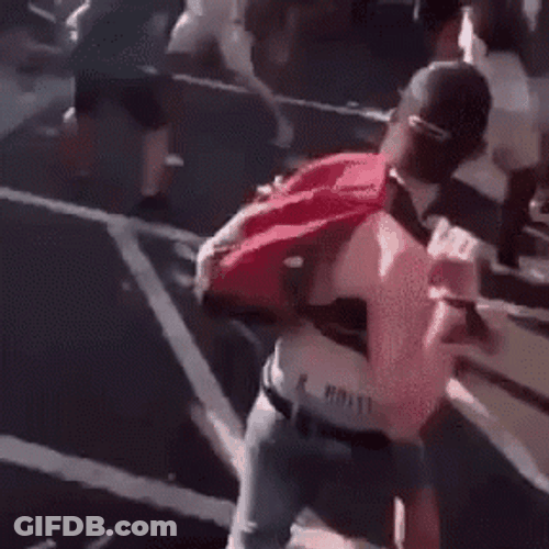 Crazy Mosh Pit Mob Dance GIF