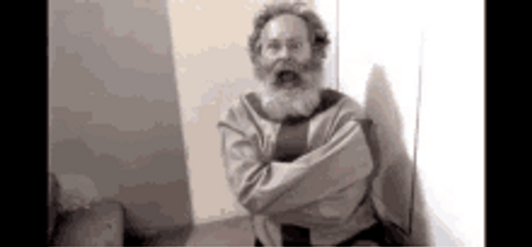 Crazy Old Man GIF