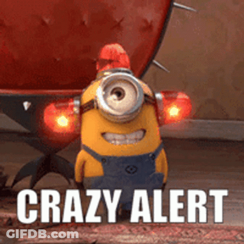 Crazy Person GIF