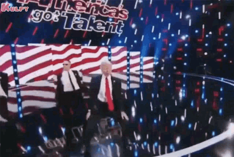 Crazy President Trump Dancing GIF