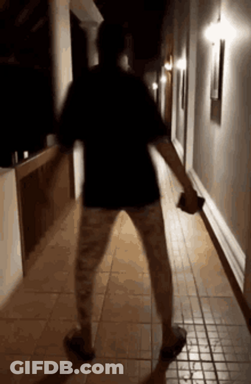 Crazy & Silly Walking GIF