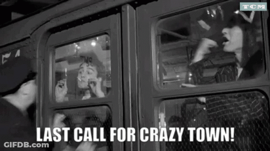 Crazy Train Last Call For Crazy Town GIF
