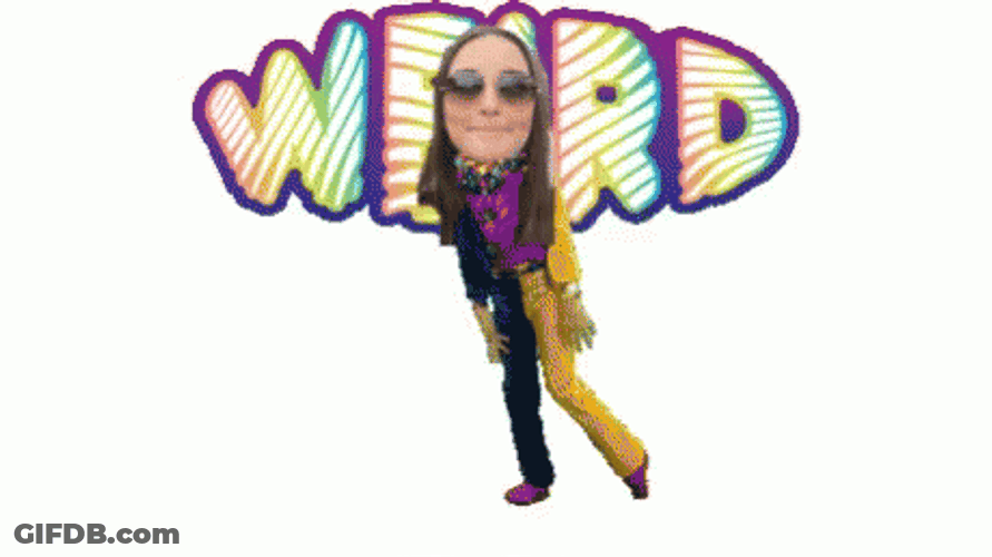 Crazy Weird Person GIF