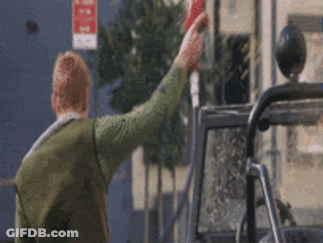 Crazy Young Man Spilling Gas GIF