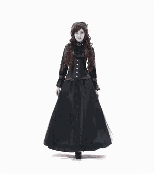 Crazyinloveuk Gothic Model GIF