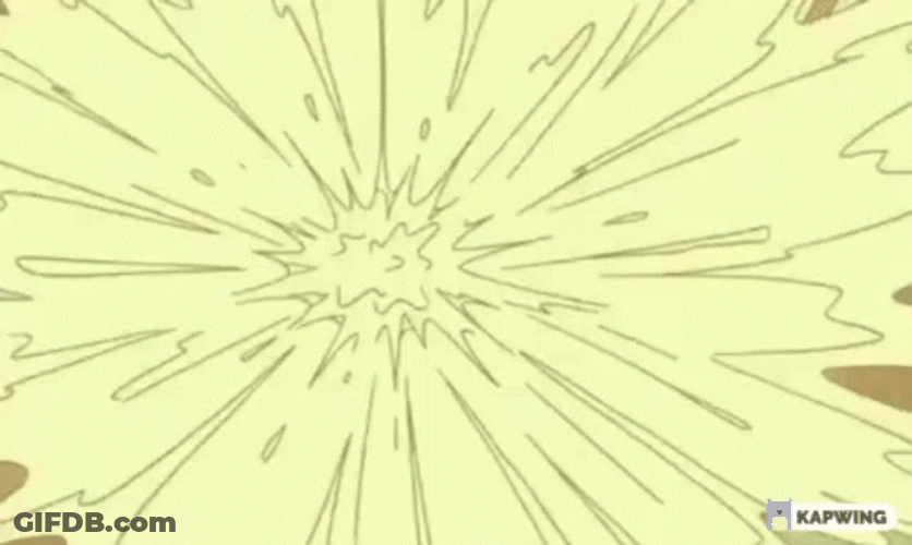 Cream Splash Regular Show GIF