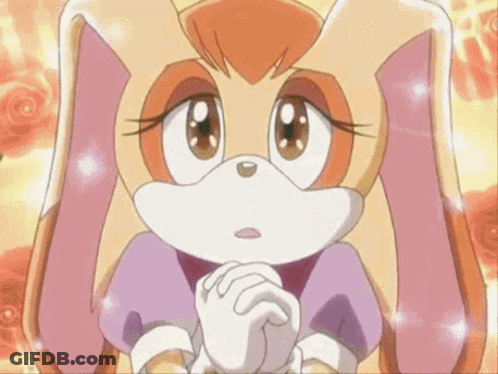 Cream The Rabbit Praying GIF