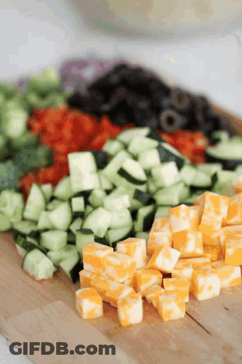 Creamy Pasta Salad GIF