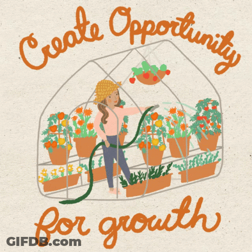 Create Opportunity For Growth GIF