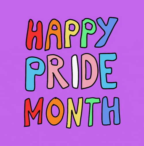 Creative Colorful Happy Pride Month GIF