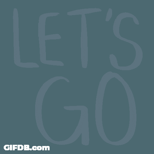 Creative Let's Go Animation Cheer GIF